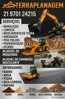 Empresa de Terraplanagem no Rio de Janeiro