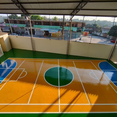 Construção de quadras esportivas