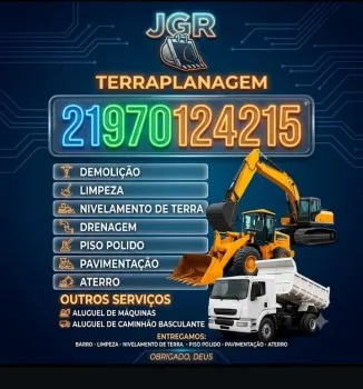 Serviço de Nivelamento de Terreno no Rio de Janeiro