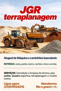 Serviço de Terraplanagem no Rio de Janeiro